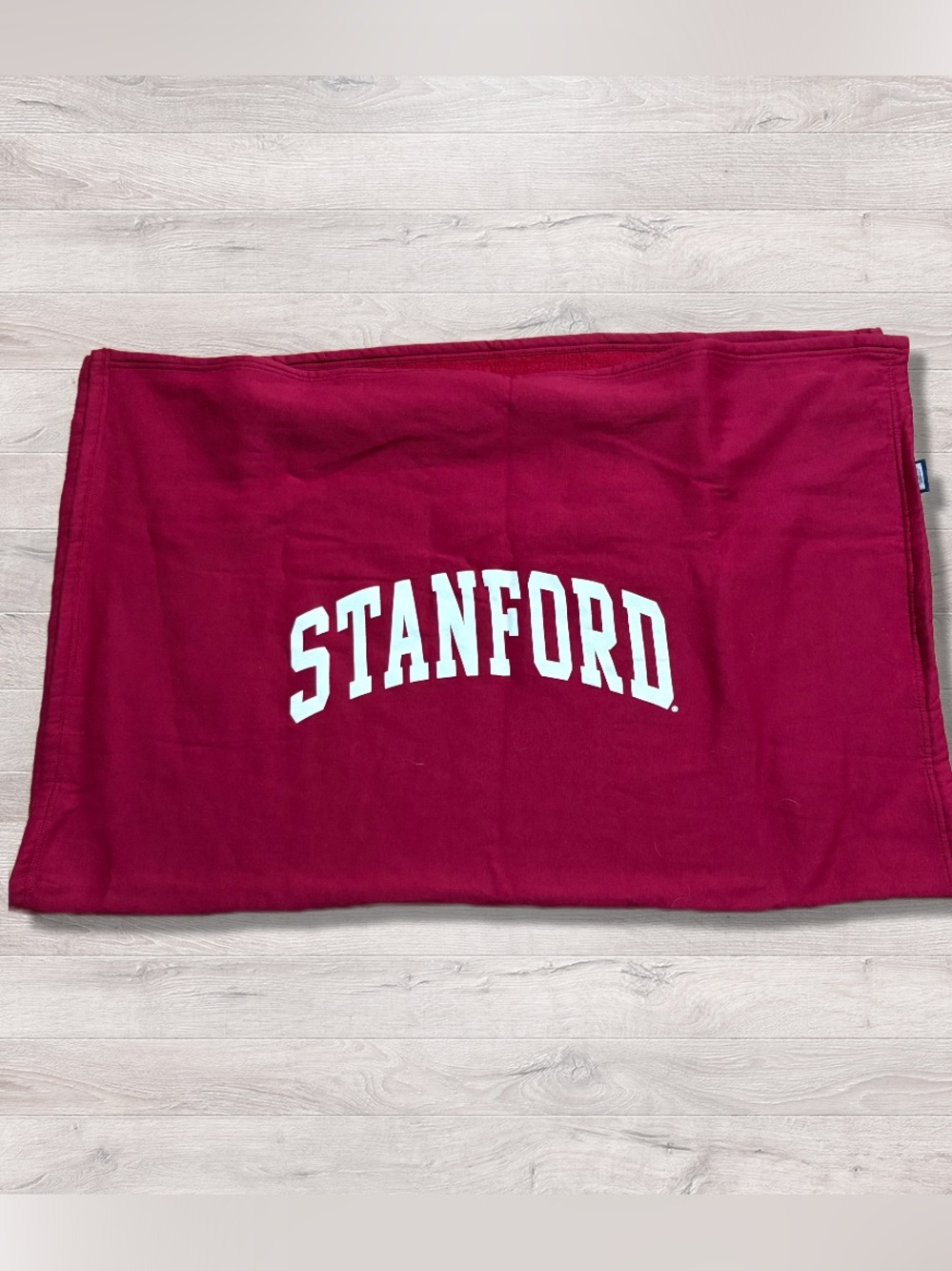 MV Sport Stanford University Ivy League Sweatshirt Blanket Throw 36” X 48”